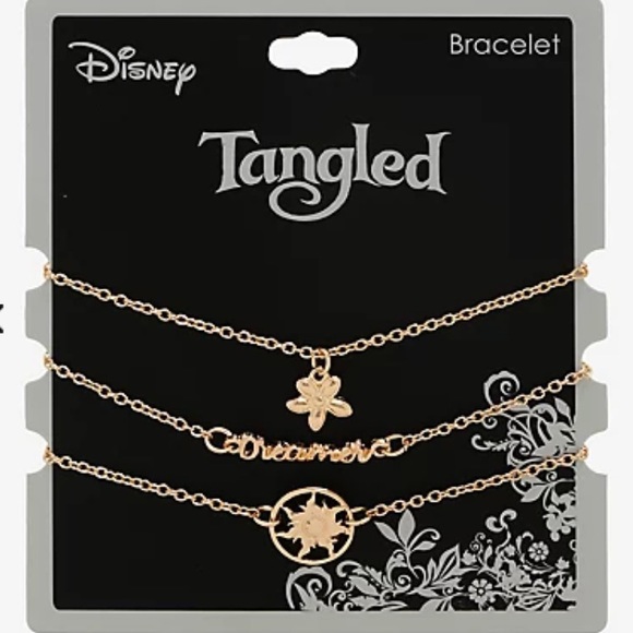 Disney Jewelry - Disney Tangled Bracelet Set